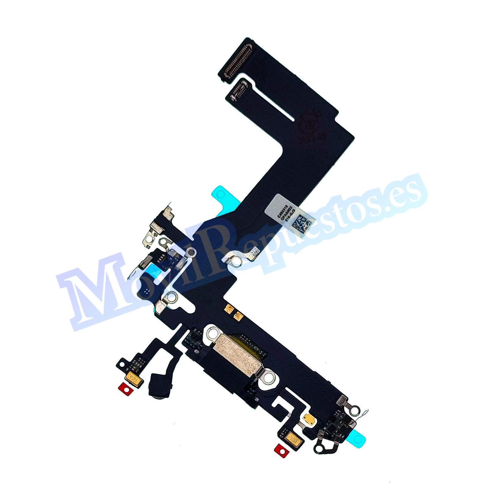 Flex De Conector De Carga Lightning Y Micr Fono Para Iphone Mini