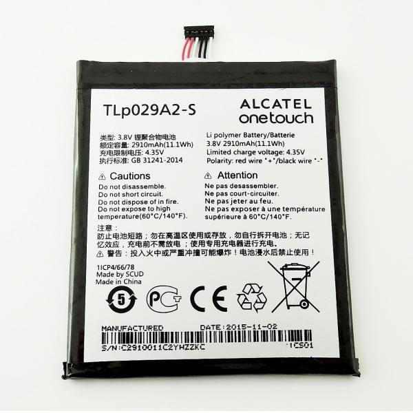 Alcatel TLp029A2-S Batería para Alcatel One Touch Idol 3 5.5 OT-6045 2910mAh 