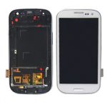 Pantalla Completa LCD Y Táctil Con Marco para Samsung Galaxy S3 Neo I9300i I9301 – Blanco
