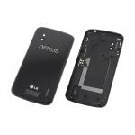 Tapa Trasera De Batería para LG Google Nexus 4 E960 (Con NFC Y Sin Botones) – Negro