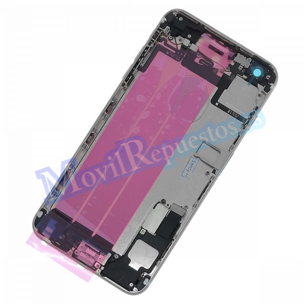 Tapa Trasera para iPhone 6G Plus A1524 - Gris Espacial Con ...