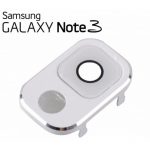 Lente De Cámara Con Marco para Samsung Galaxy Note 3 N9005 – Blanco