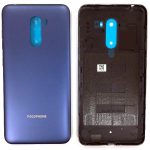 Tapa Trasera De Batería para Xiaomi Pocophone F1 – Azul Liso