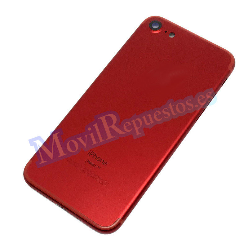 Tapa-Trasera-De-Batería-para-iPhone-7G-Rojo