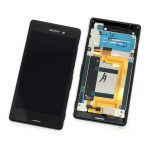 Pantalla Completa Original LCD Y Táctil Con Marco para Sony Xperia M4 Aqua (E2303 E2306 E2312 E2333) – Negro