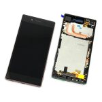 Pantalla Completa Original LCD Y Táctil Con Marco para Sony Xperia Z5 (E6603 E6653) – Rosa