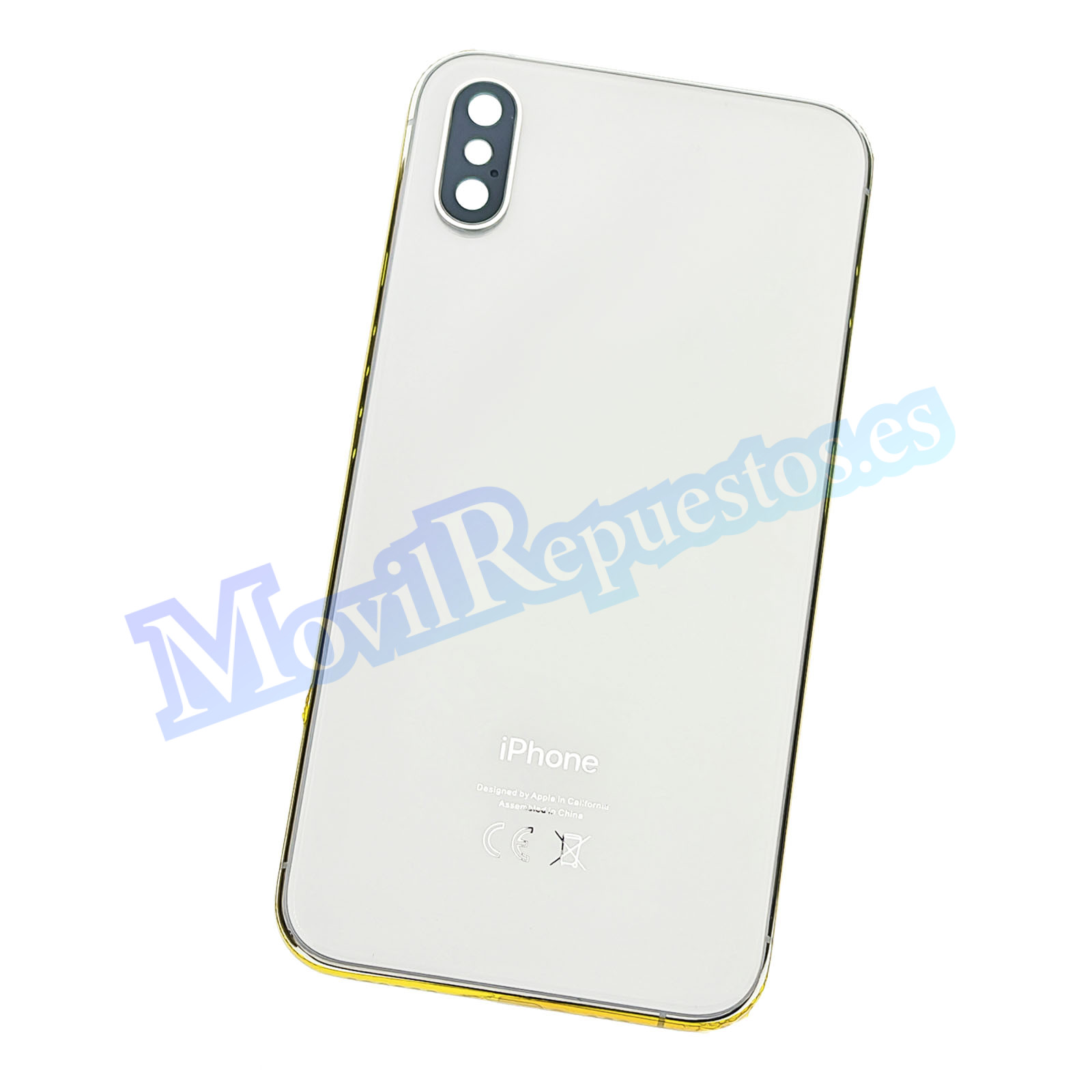 Carcasa Trasera Completa Chasis Oro Original iPhone XS Max