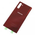 Tapa Trasera De Batería para Samsung Galaxy Note 10 N970F – Rojo