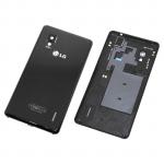 Tapa Trasera De Batería para LG Optimus G E970 (Con NFC Y Sin Botones) – Negro