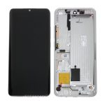 Pantalla Completa LCD Y Táctil Con Marco para Xiaomi Mi Note 10 – Blanco Plata