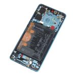 Pantalla Completa LCD Y Táctil Con Marco Y Piezas para Huawei P30 – Aurora Verde Original (Service Pack)