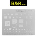[IP-A13] Panel De Reballing Ultrafina para Repara BGA BOERRUI B&R A13 – iPhone 11 11 Pro 11 Pro Max