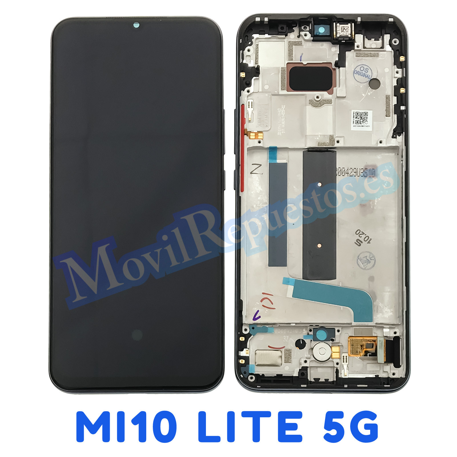 Pantalla Completa LCD Y Táctil Con Marco para Xiaomi Mi10 Lite (5G