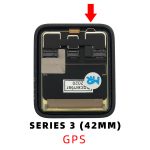 Pantalla Completa LCD Y Táctil para Apple Watch Series 3 42mm A1859 (3rd Gen) – Negro GPS De Desmontaje 22