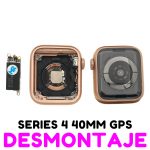 Carcasa para Apple Watch Series 4 40mm (A1977 A1975 A2007) (4th Gen) – Oro GPS De Desmontaje