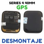 Pantalla Completa LCD Y Táctil para Apple Watch Series 4 40mm A1977 (4rd Gen) – Negro GPS De Desmontaje