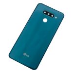 Tapa Trasera Con Lente De Cámara para LG Q60 – Azul