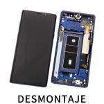 Pantalla Completa LCD Y Táctil para Samsung Galaxy Note 9 N960F – Azul De Desmontaje Grado B