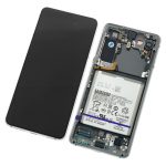 Pantalla Completa LCD Y Táctil Original para Samsung Galaxy S21 5G G991F – Plata