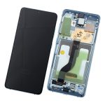 Pantalla Completa LCD Y Táctil Original Con Marco para Samsung Galaxy S20 Plus 5G (2020) G986F G985F – Azul