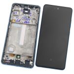 Pantalla Completa LCD Y Táctil Original Con Marco para Samsung Galaxy A52 A525F A52 (5G) 2021 A526B – Azul 222