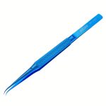 [RT-15C] Pinza Curva Con Punta Extrafina Marca Relife – Azul