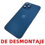Carcasa Intermedia Con Tapa Trasera para iPhone 12 Pro Max – Azul De Desmontaje