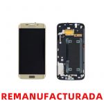 Pantalla Completa LCD Y Táctil para Samsung Galaxy S6 Edge G925f – Oro Remanufacturada
