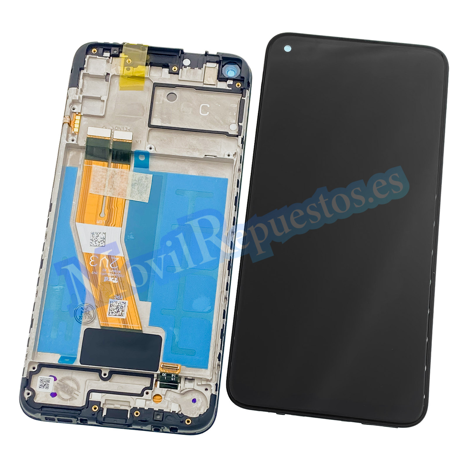 Pantalla Completa Original Con Marco Lcd Y Táctil Para Samsung Galaxy A11 2020 A115f Negro 3910