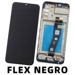 Pantalla Completa LCD Y Táctil Original Con Marco para Samsung Galaxy A02s (2021) Global A025G M02s M025F – Negro Flex Negro