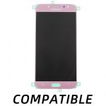 Pantalla Completa LCD Y Táctil para Samsung Galaxy J7 2017 J730 – Rosa Compatible