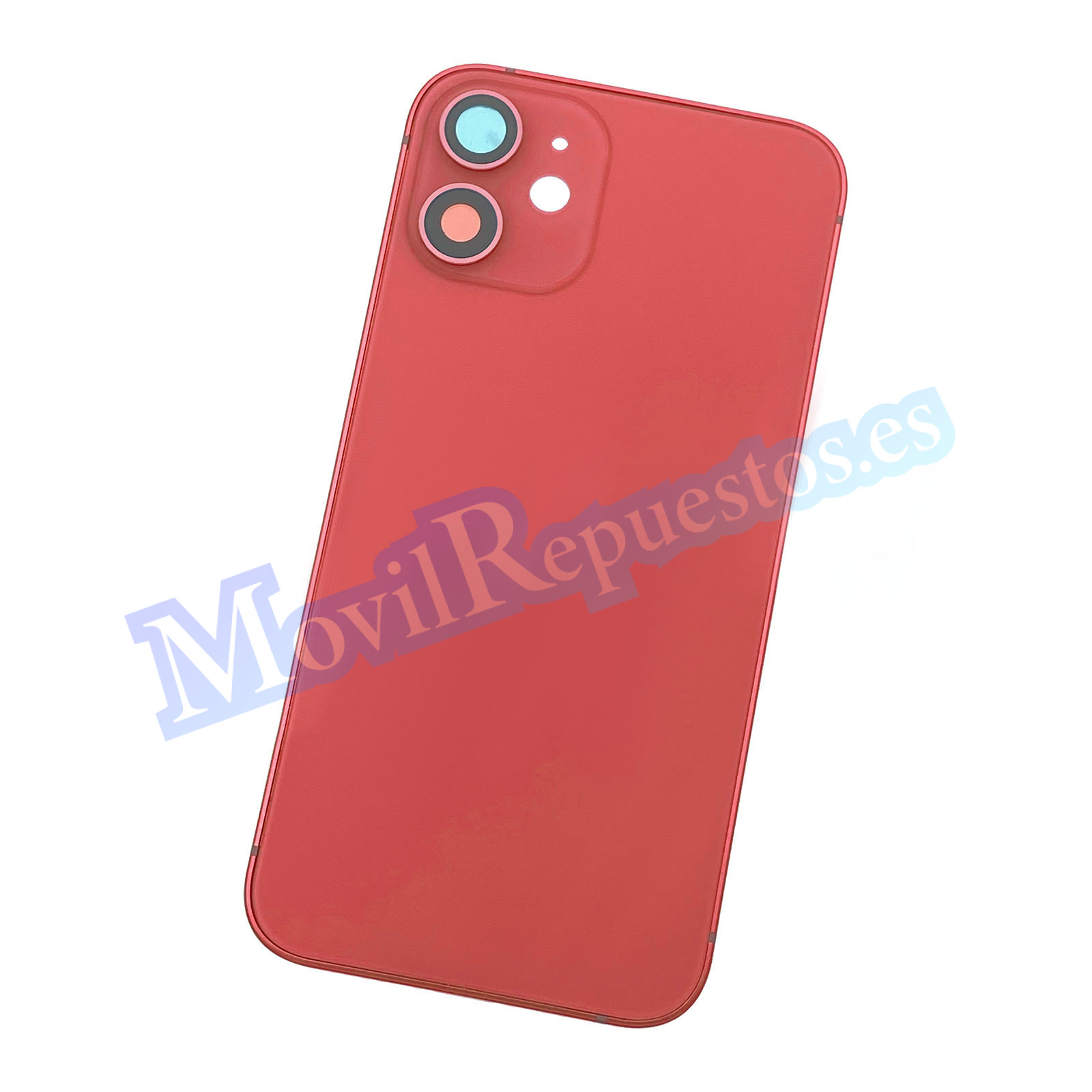 Carcasa-Intermedia-Con-Tapa-Trasera-para-iPhone-12-Mini-Rojo