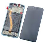 Pantalla Completa Original LCD Y Táctil Con Marco para Huawei P Smart Plus Nova 3i – Azul Claro (Service Pack)