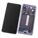 Pantalla Completa LCD Y Táctil Original Con Marco para Samsung Galaxy S21 FE 5G G990B – Morado