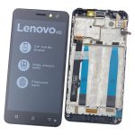 Pantalla Completa Original LCD Y Táctil Con Marco para Lenovo K6 – Negro (Service Pack)