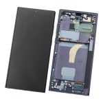 Pantalla Completa LCD Y Táctil Original Con Marco para Samsung Galaxy S22 Ultra 5G S908B – Negro