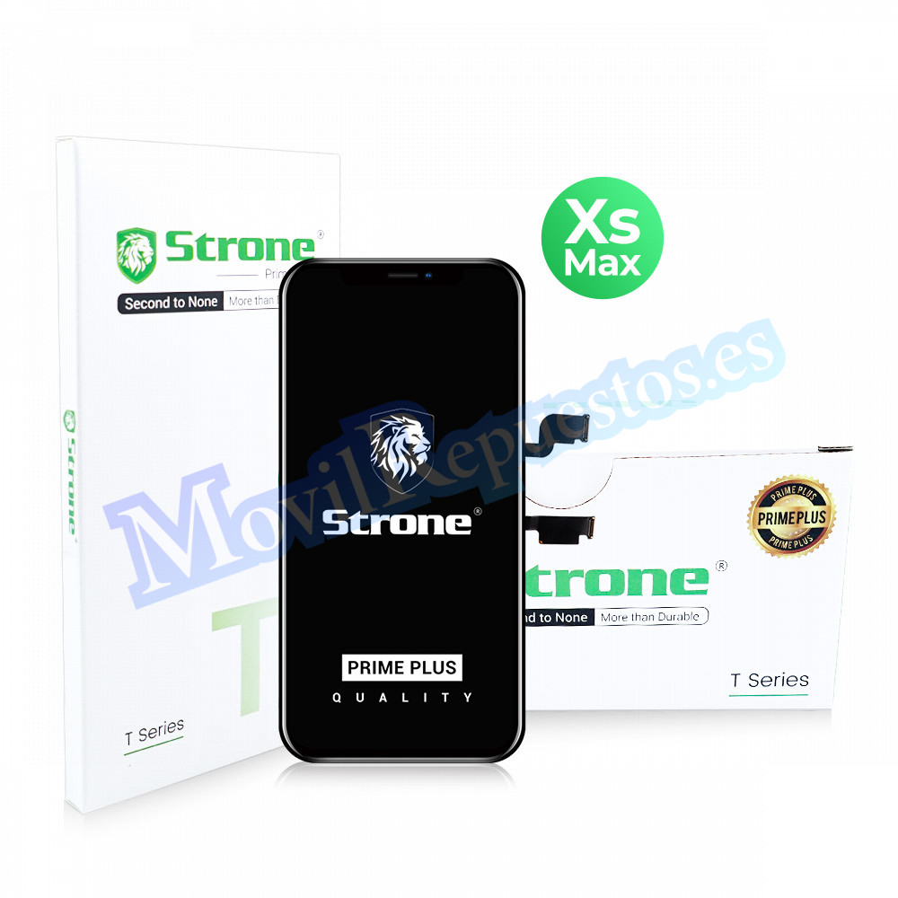 [STRONE] Pantalla Completa LCD Y Táctil para iPhone XS Max – Negro In Cell FHD [Serie T]