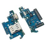 Placa De Conector De Carga USB Tipo-C Con Micrófono Y Lector De SIM para Samsung Galaxy A80 (2019) A805F