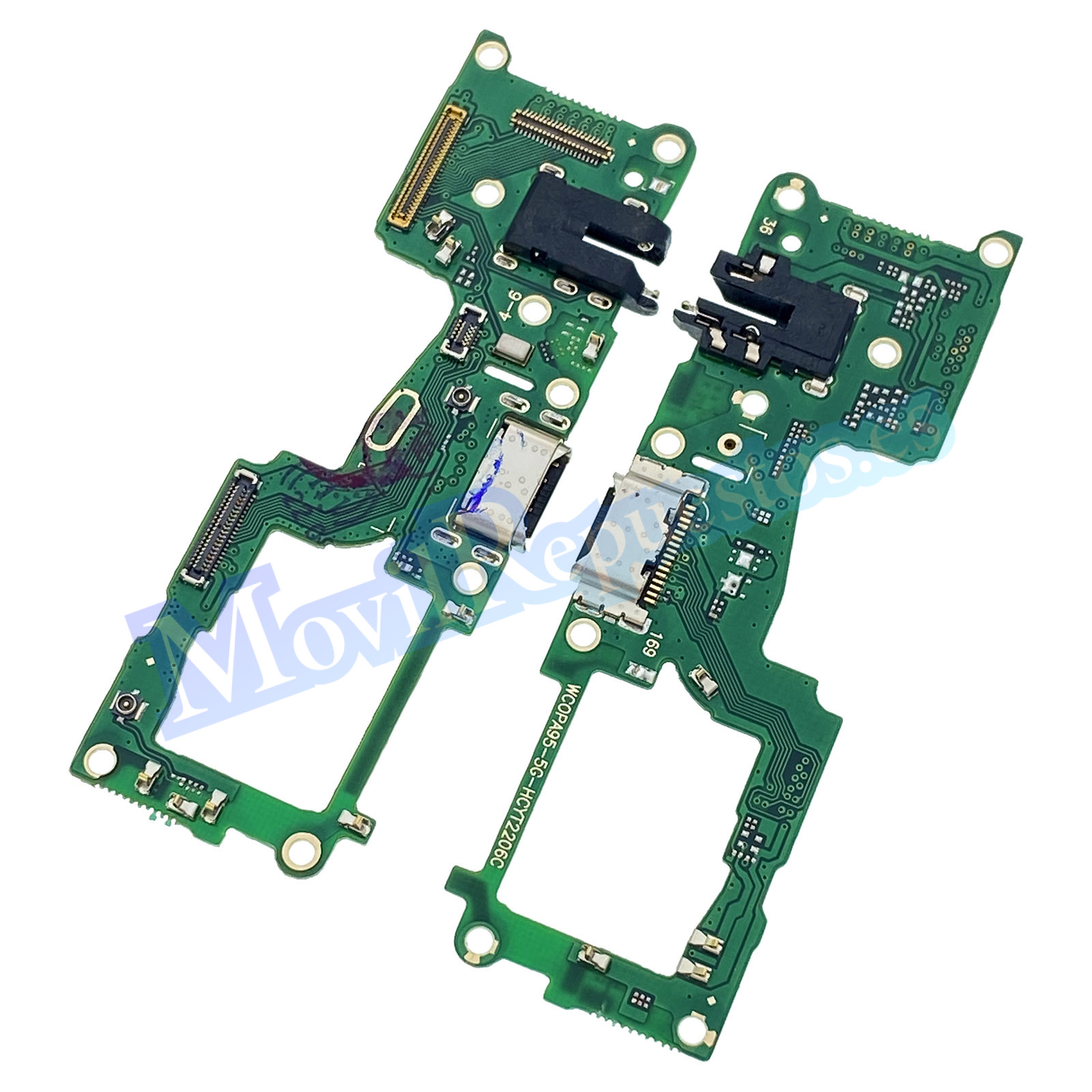 Placa De Conector De Carga Usb Tipo C Con Micr Fono Y Jack De Audio Para Oppo A G