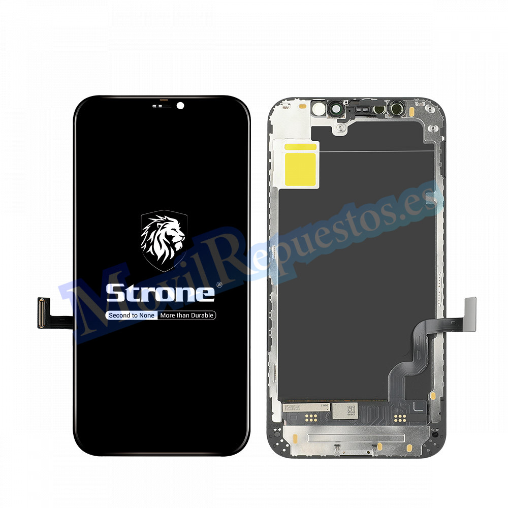 [STRONE] Pantalla Completa LCD Y Táctil para iPhone 12 Mini – Negro OLED Duro [Serie S] 2