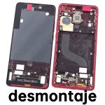 Carcasa Frontal De LCD para Xiaomi Mi9T – Rojo De Desmontaje
