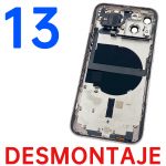 Carcasa Intermedia Con Tapa Trasera para iPhone 13 – Rosa De Desmontaje