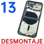 Carcasa Intermedia Con Tapa Trasera para iPhone 13 – Verde De Desmontaje (2)