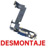 Flex De Conector De Carga Lightning Y Micrófono para iPhone 12 Mini – De Desmontaje