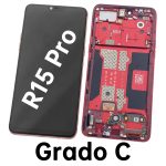 Pantalla Completa Con Marco LCD Y Táctil para OPPO R15 Pro – Rojo De Desmontaje (Grado C)