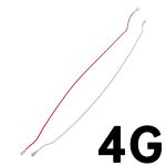 Set De Cable Coaxial De Antena para Samsung Galaxy S20 FE (4G) G780F (5G) G781B – Rojo Y Blanco (2)
