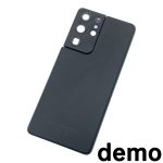 Tapa Trasera Con Lente para Samsung Galaxy S21 Ultra 5G G998B – Negro Versión Demo