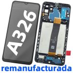 Pantalla Completa LCD Y Táctil Con Marco para Samsung Galaxy A32 5G (2021) A326B – Negro Remanufacturada