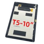 Pantalla Completa Original LCD Y Táctil Con Marco para Huawei MediaPad T5 10 Pulgadas – Negro (Service Pack)