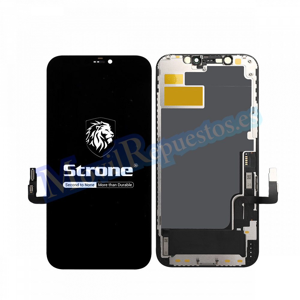 [STRONE] Pantalla Completa LCD Y Táctil para iPhone 12 12 Pro – Negro OLED Duro [Serie S] 2